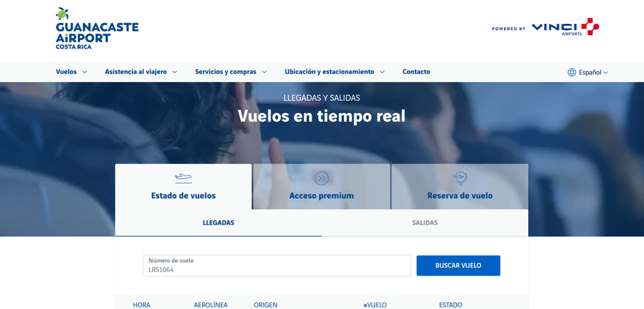 Real Time Arrivals And Departures Guanacaste Airport LIR real-time-arrivals-and-departures-guanacaste-airport-lir